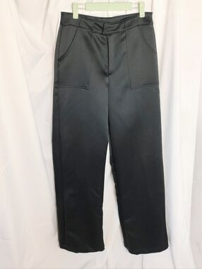 House Of Wallace Wide Leg Trouser High Waist Sz Medium